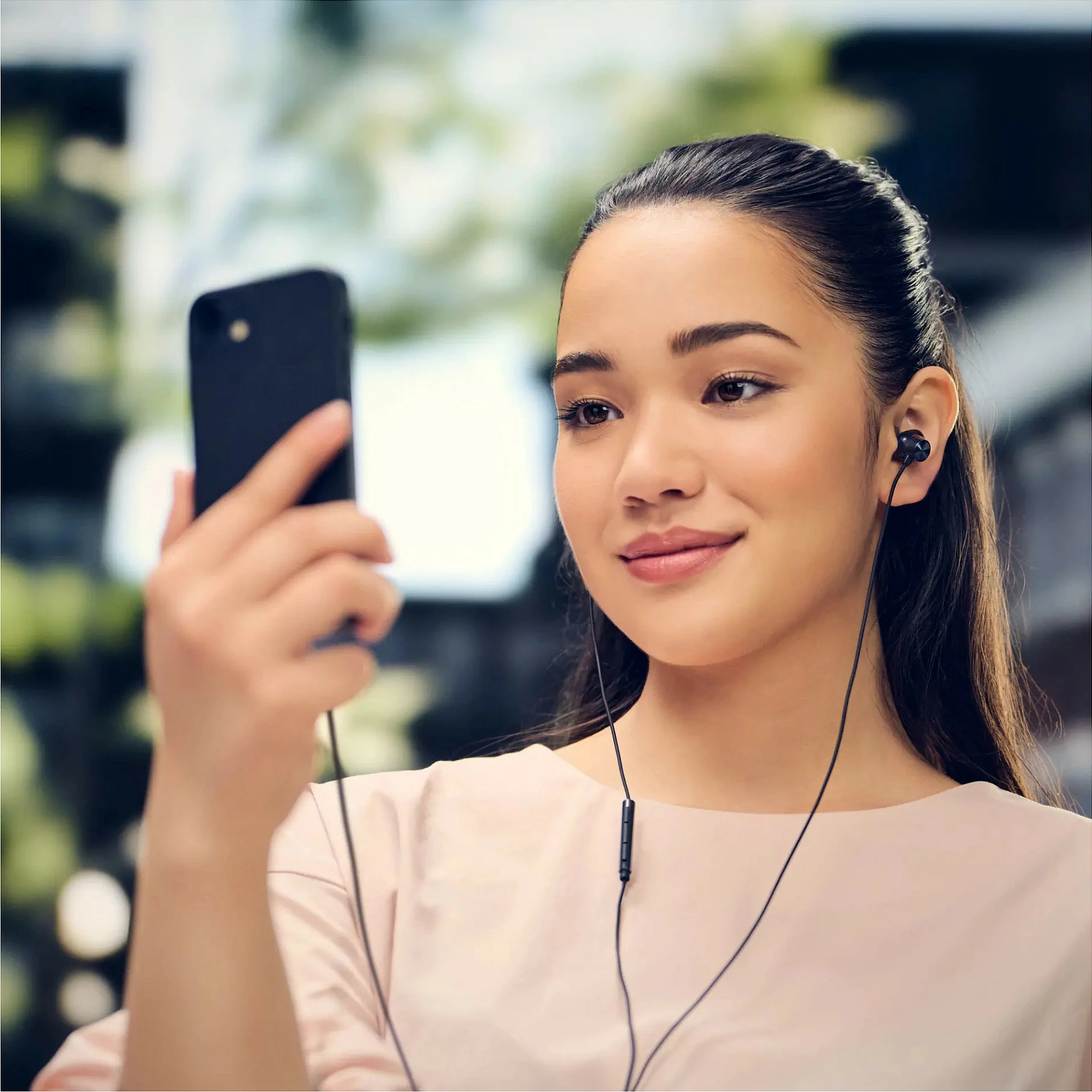 Kufje Panasonic RP-TCM225DEK, USB-C, in-ear, me mikrofon, 1.2m, të zeza