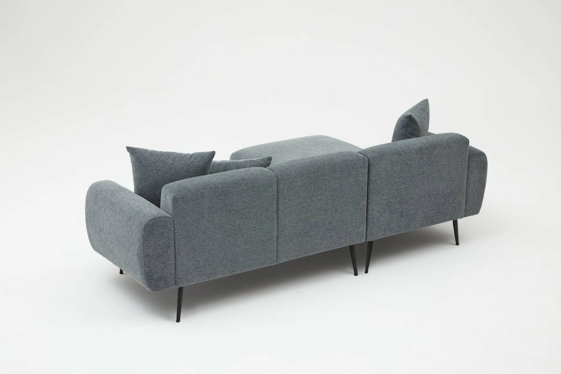 Këndore Atelier del Sofa, anë e majtë, ngjyrë antracit