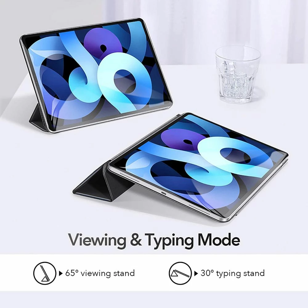 Mbështjellës magnetik ESR Rebound Magnetic për iPad Air 10.9\" (2020 4th gen / 2022 5th gen), me kapak, me stand, i zi, 1 copë