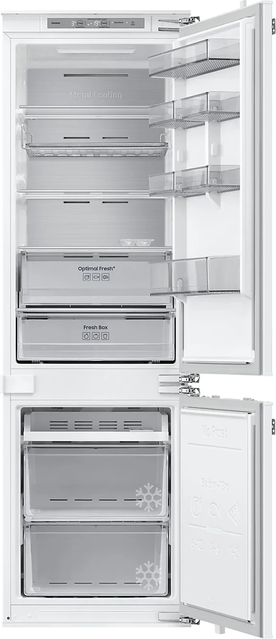 Frigorifer i integrueshëm, Samsung BRB80F26ADF0EO, 177.5 x 54 cm, ngrirës poshtë, klasa energjike E