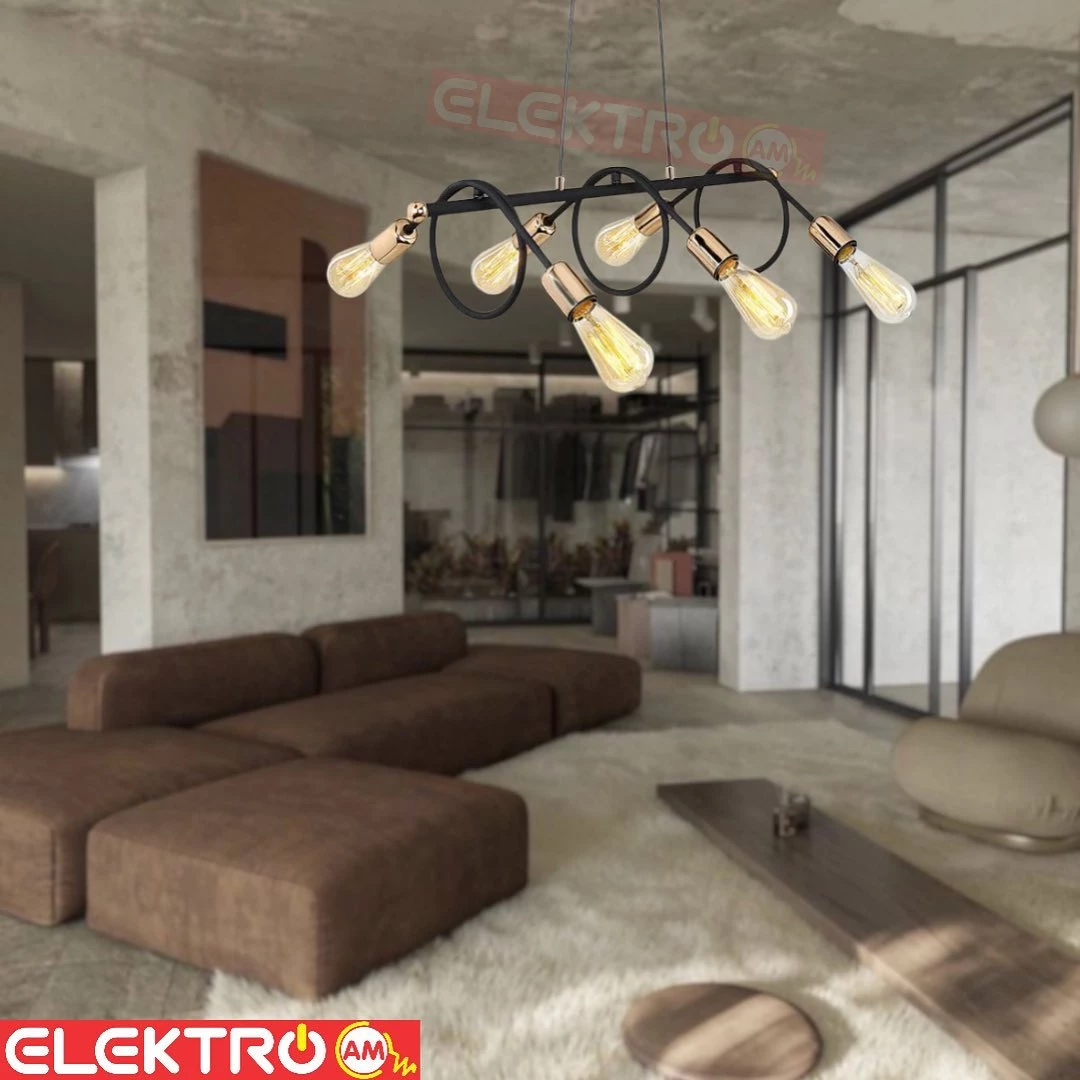 Abazhur klasik 6 llampa