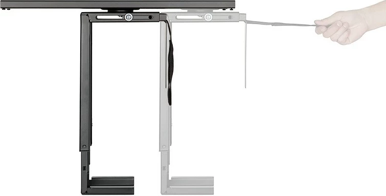 Mbajtëse tavoline e rregullueshme LogiLink EO0031 për kompjuter, e zezë