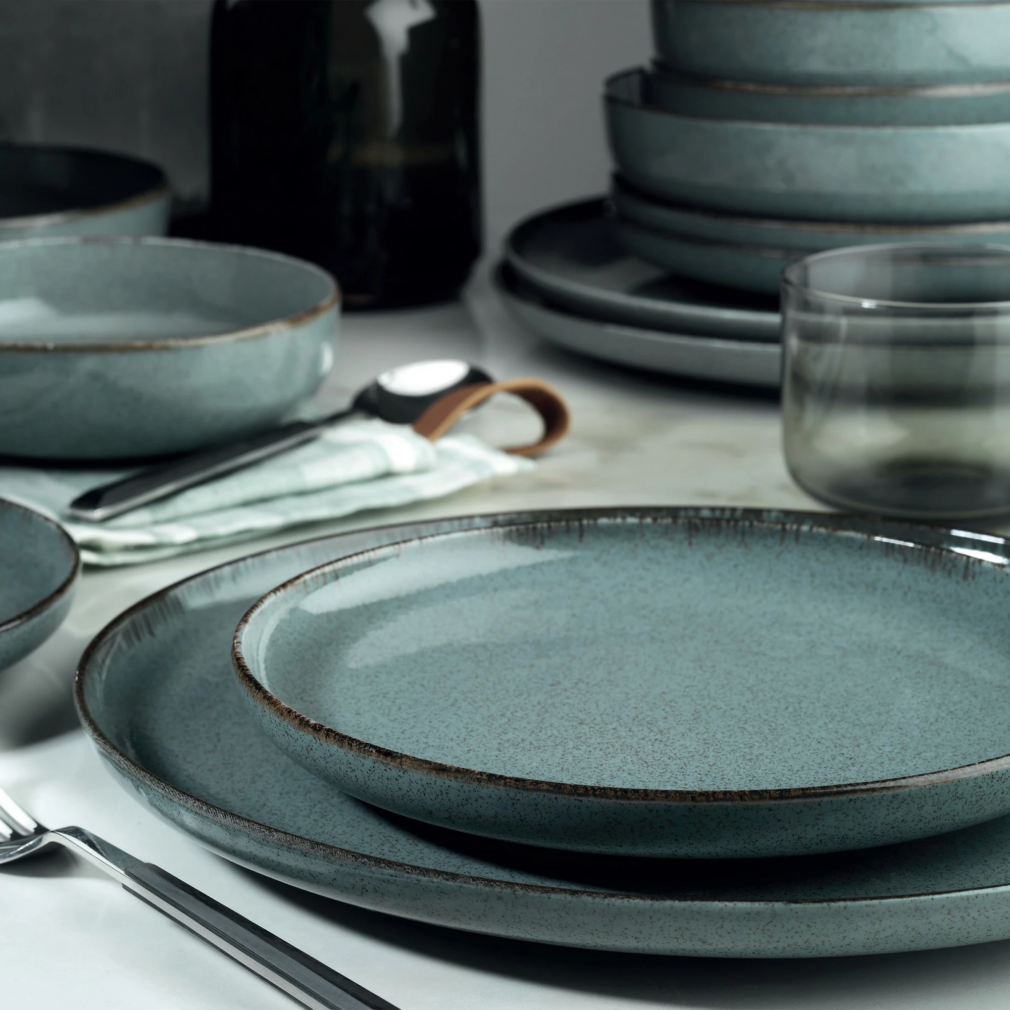 Set enësh për drekë (24 copë), Hermia, MOD24Y2730P01
