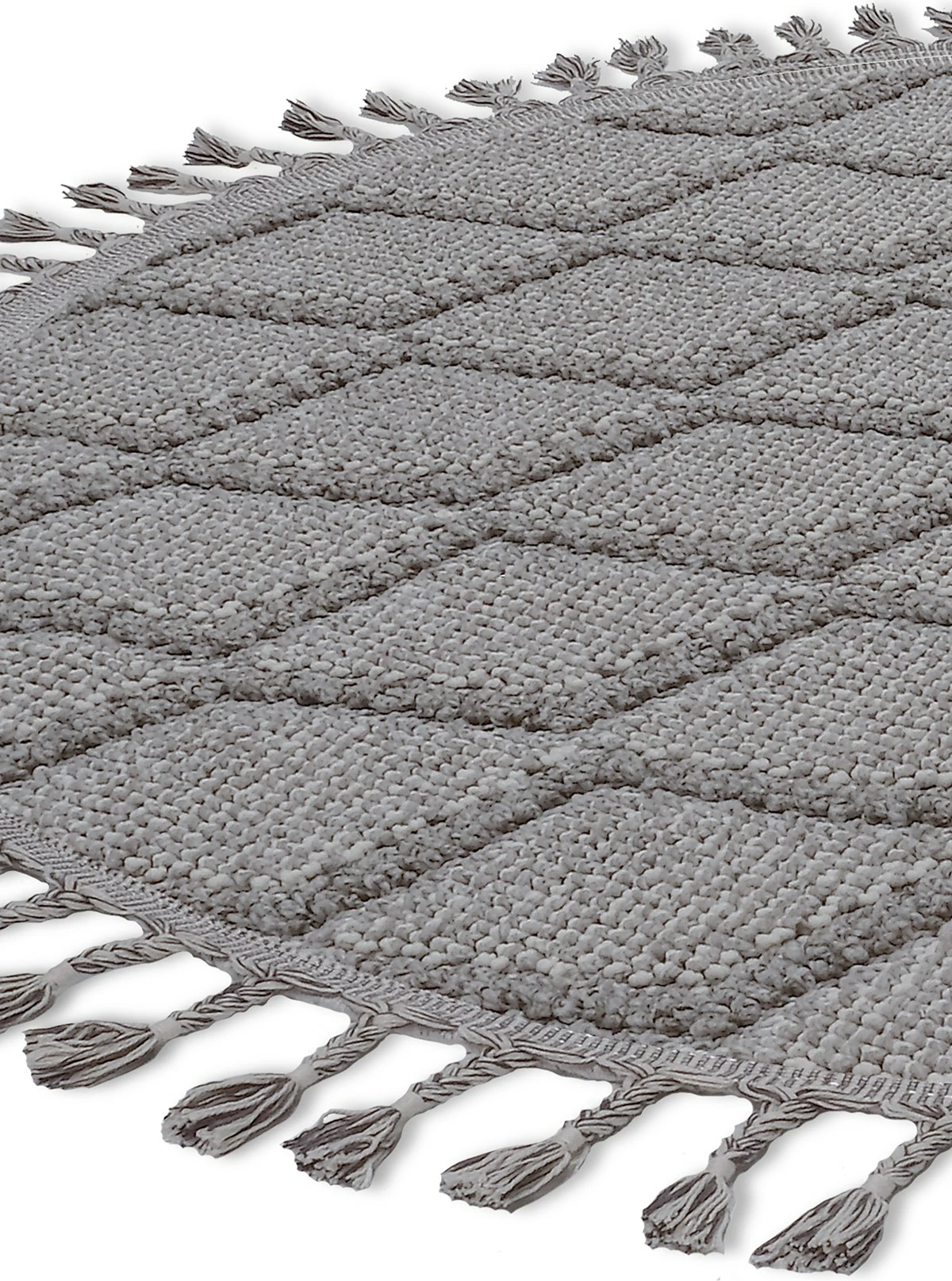 Qilim i rrumbullakët, ngjyrë gri, Conceptum Hypnose Beverly 2263 Y, 120x120 cm