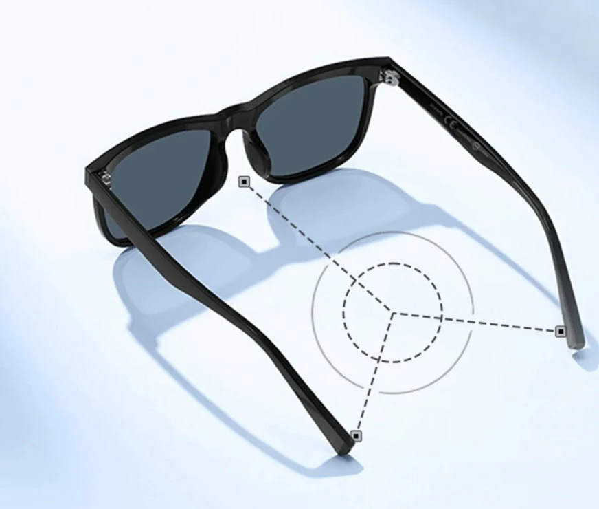 Syze dielli Xiaomi Square Sunglasses One size, të zeza
