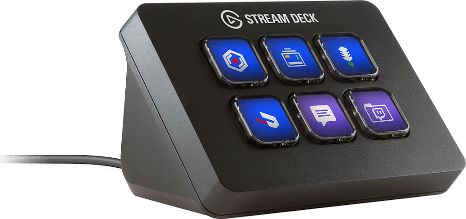 Kontrollues streaming Elgato Stream Deck Mini, 6 butona, USB, i zi