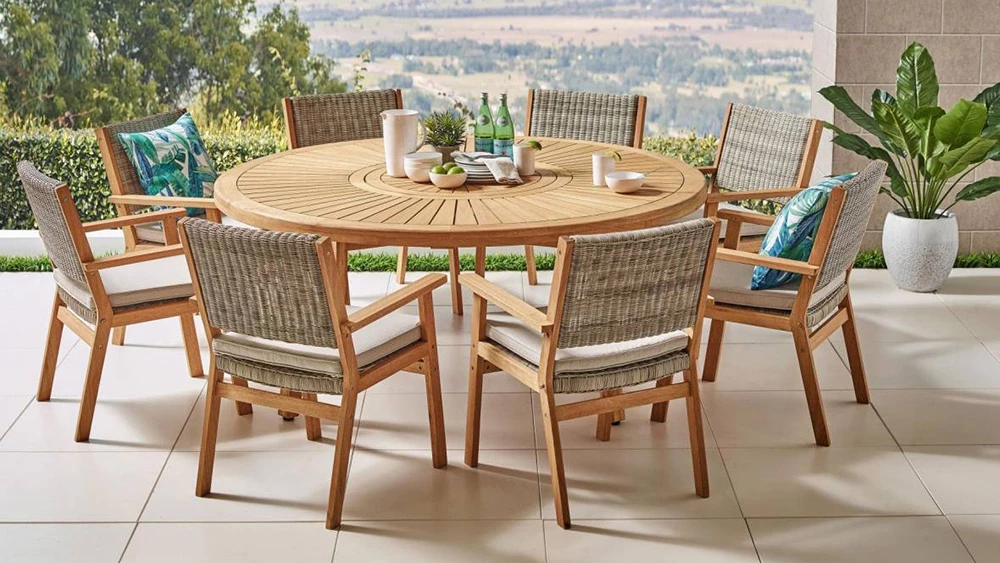 Karrige Capri, ngjyrë e bardhë-gri, 64.2x60x88.5 cm