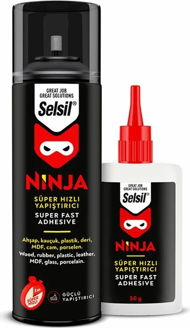 Sprej Me Ngjites 400ml + 100gr Selsil