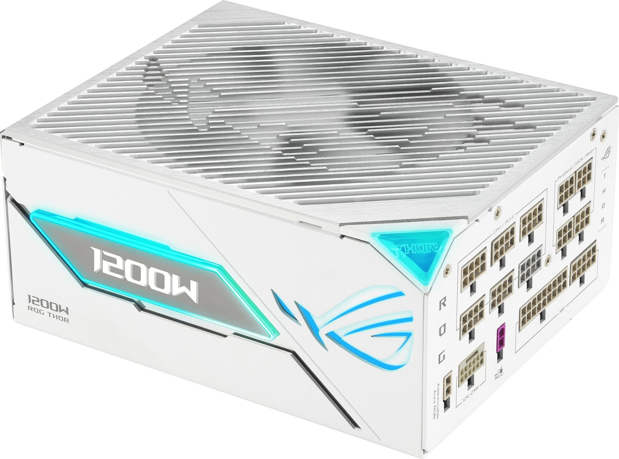 Furnizues rryme ASUS ROG Thor 1200P3 White, 1200W, 80+ Platinum, Full Modular, ATX 3.1, i bardhë