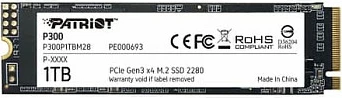 SSD Patriot P300 1TB M.2 NVMe PCIe 3.0