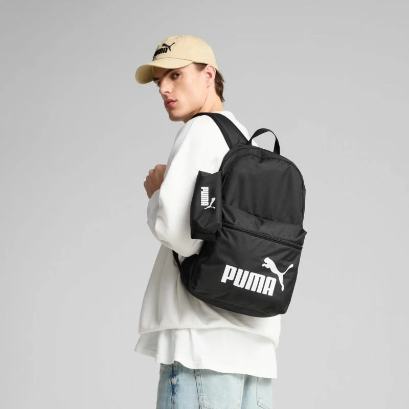 Çantë shpine Puma unisex, e zezë