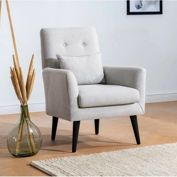 Set divan-krevati dhe karrige, krem, ARİA-TAKIM5-S 1005
