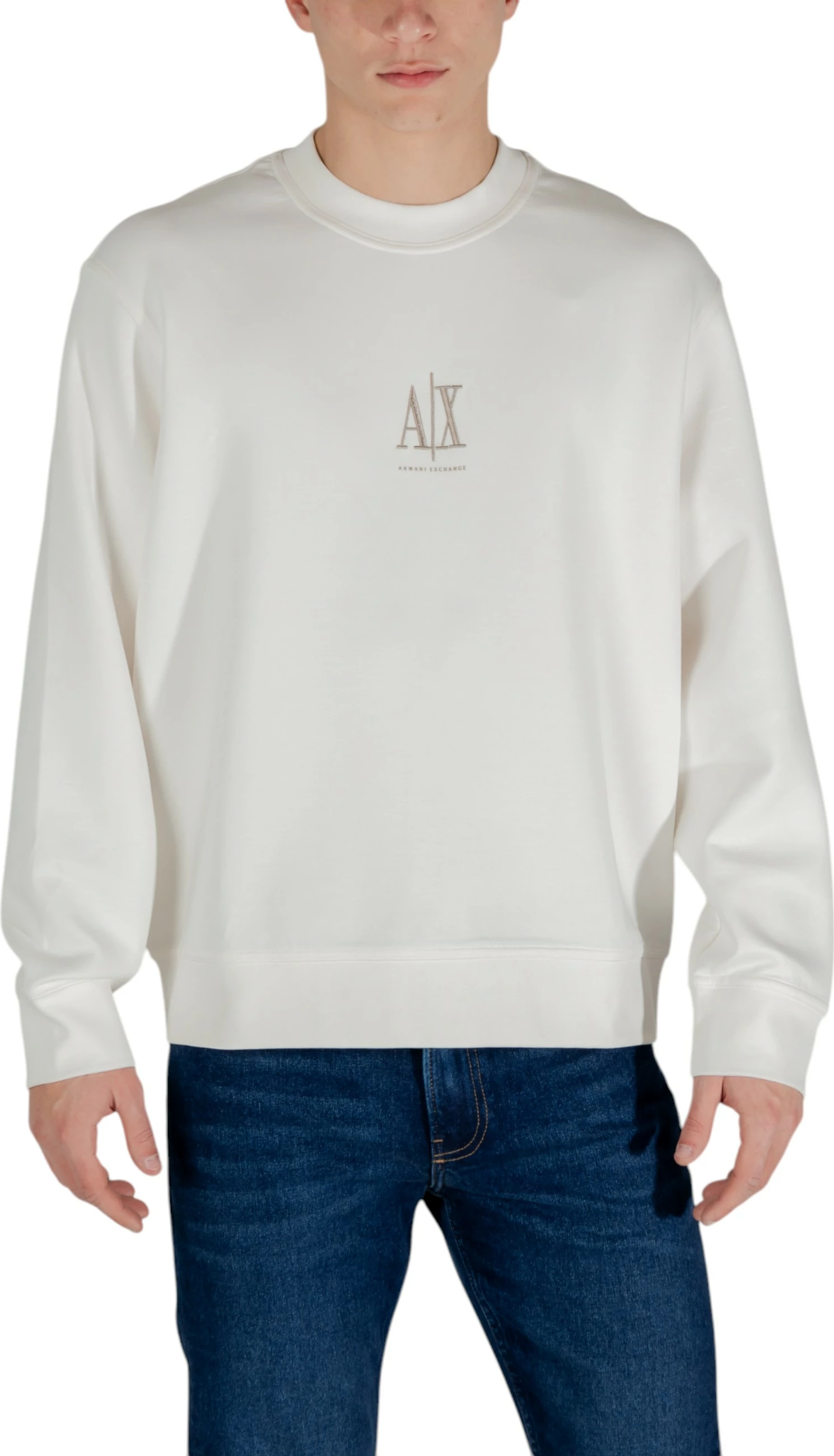 Duks për meshkuj Armani Exchange XM000368 AF10818, krem [Madhësia: L]