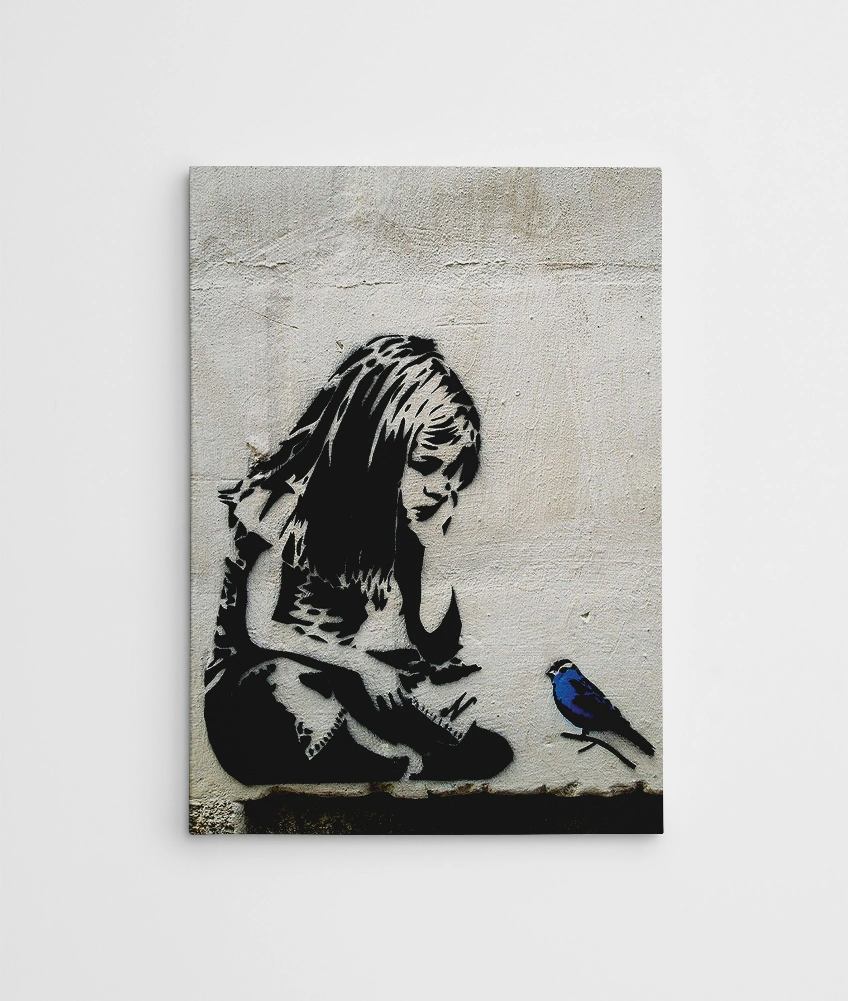 Pikturë dekorative në kanavacë, Banksy, shumëngjyrëshe, 50x70cm