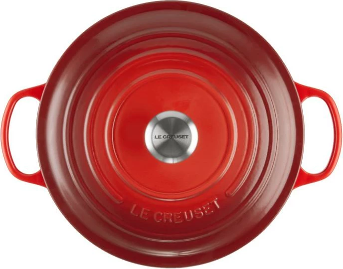 Tenxhere gize, Le Creuset, Signature rrethore 28 cm (21177280602430), e kuqe qershi