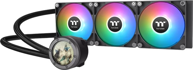Ftohje me ujë për CPU, Thermaltake TH360 V2 Ultra ARGB Sync, 360mm AIO, MPN CL-W384-PL12SW-A, e zezë