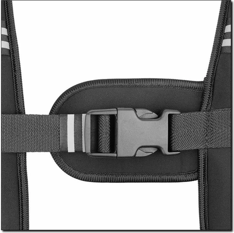 Jelek me peshë HMS, uniseks, i zi