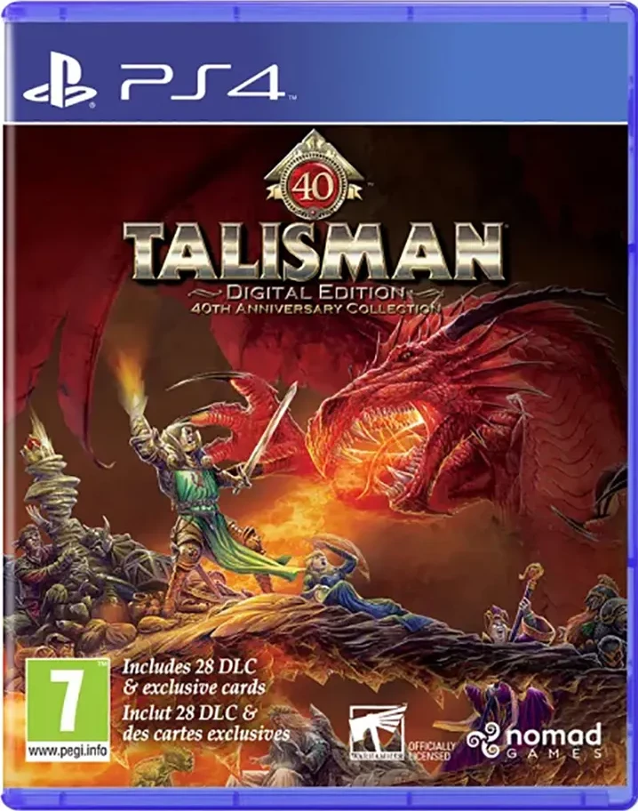 Lojë PS4 Nomad Games Talisman 40th Anniversary Edition, me 28 DLC