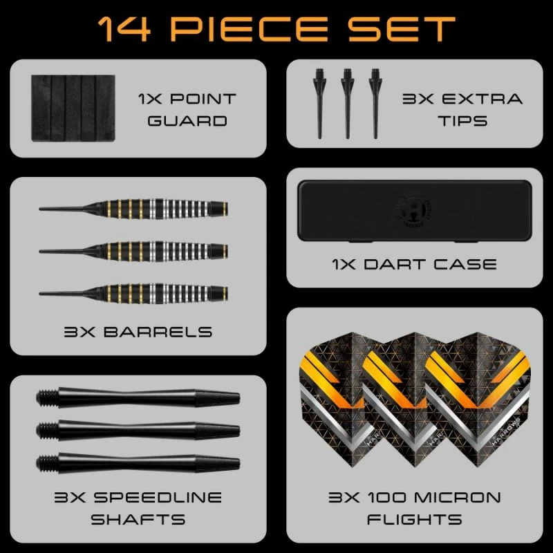 Shigjeta softip për dart Harrows [Pesha: 18 g]