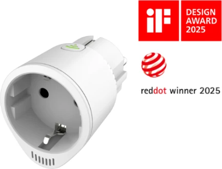 Prizë smart Wi‑Fi për ngrohës MILL MILLSMARTPLUG, 2300 W, sensor temperature & lagështie, Matter, e bardhë