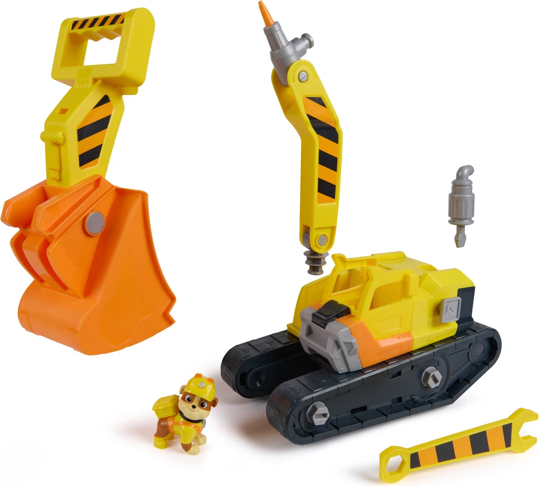 Paw Patrol Rubble Ultimate Tool Bulldozer Vehicle Rubble &amp; Crew