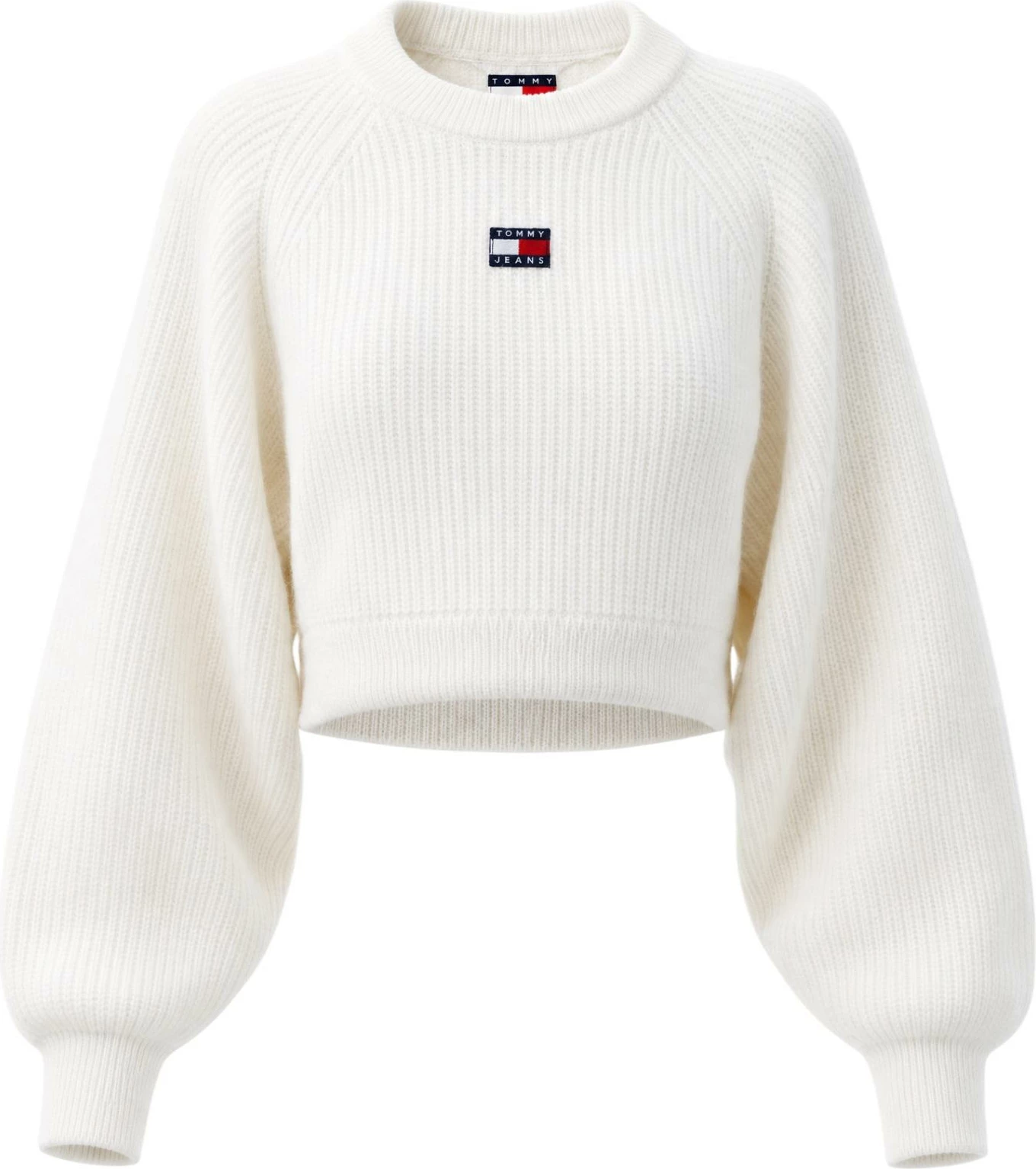 Xhemper për femra Tommy Hilfiger Jeans DW0DW22024, i bardhë [Madhësia: M]