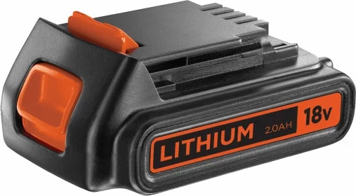 Bateri Li-Ion Black&Decker BL2018 18V 2.0Ah, e zezë/portokalli