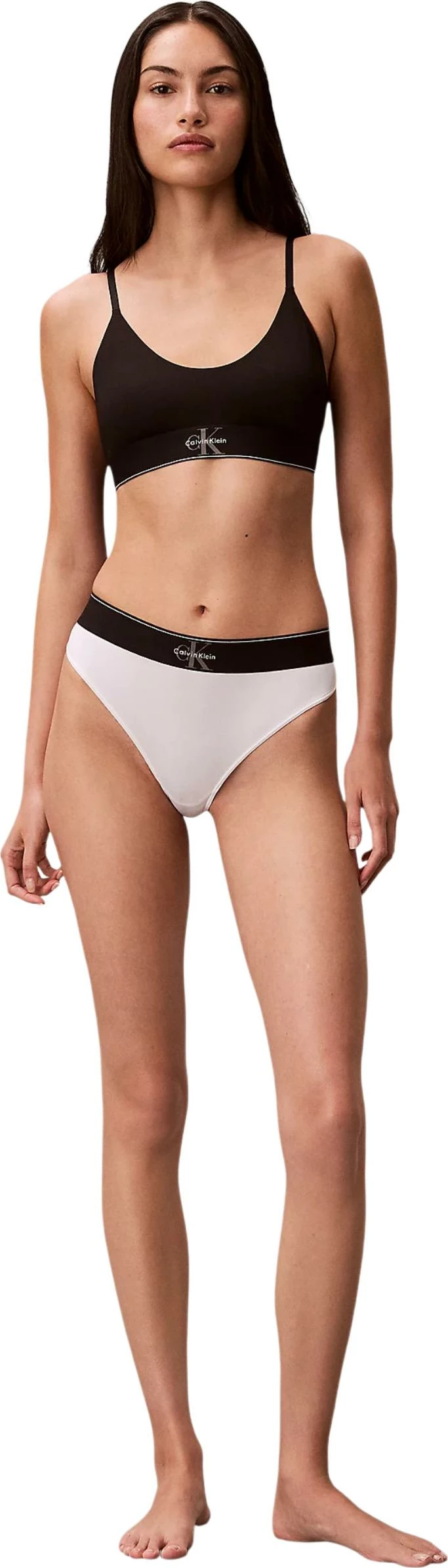 Sutjenë braletë për femra Calvin Klein Underwear LV00QF8814, e zezë [Madhësia: XS]