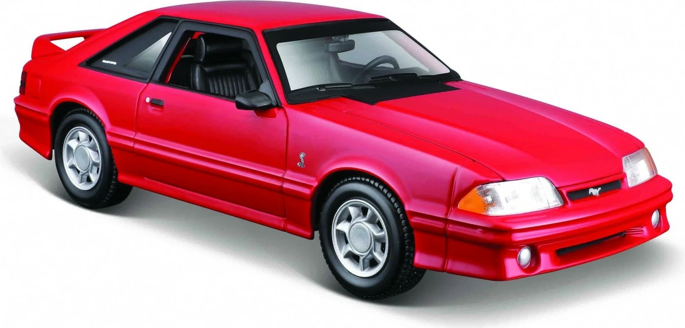 Model makine Maisto Ford Mustang SVT Cobra 1993, 1:24, e kuqe