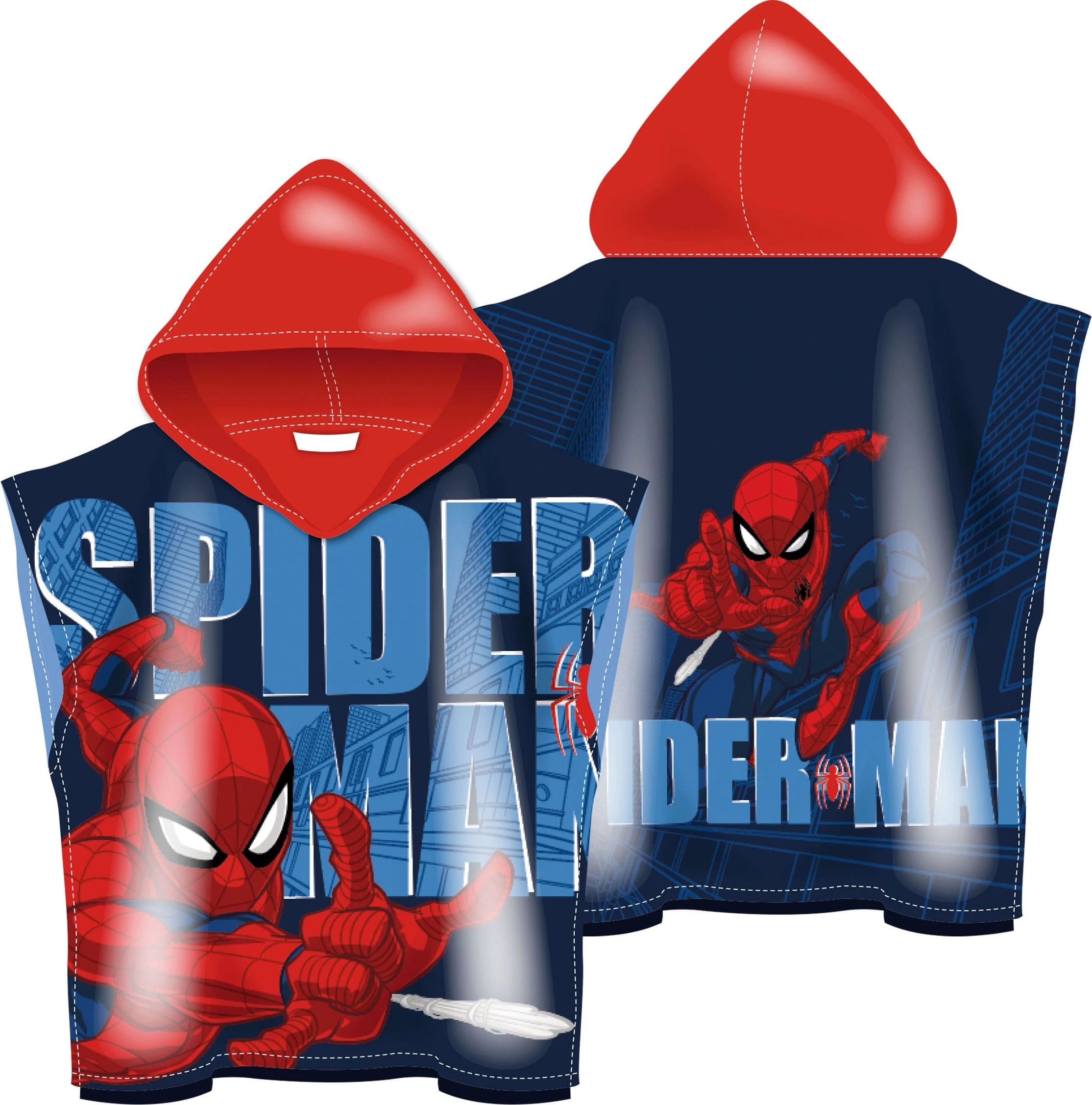 Peshqir Disney Spider - Microf Poncho 245G