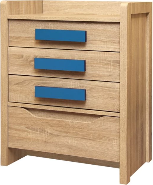 Sirtar për dhomë loje, Sonama-Blu, FH10217.02, 63x40x80 cm