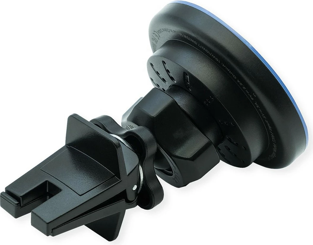 Mbajtëse magnetike për Celular ROLINE, Qi/MagSafe, karikim wireless 15W, e zezë
