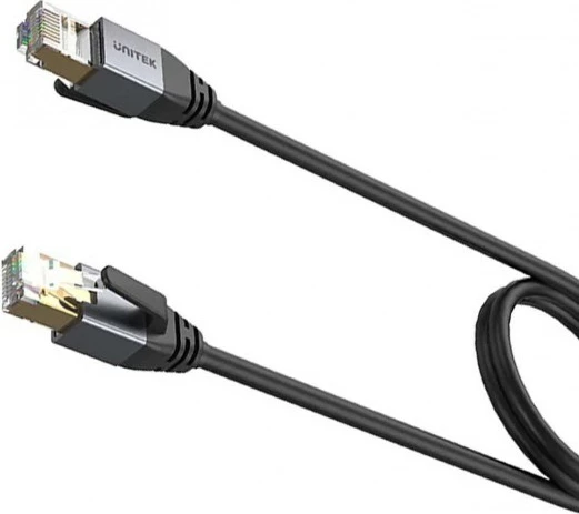 Kabëll Ethernet UNITEK RJ-45 LAN CAT.8, 1.5m, Zi