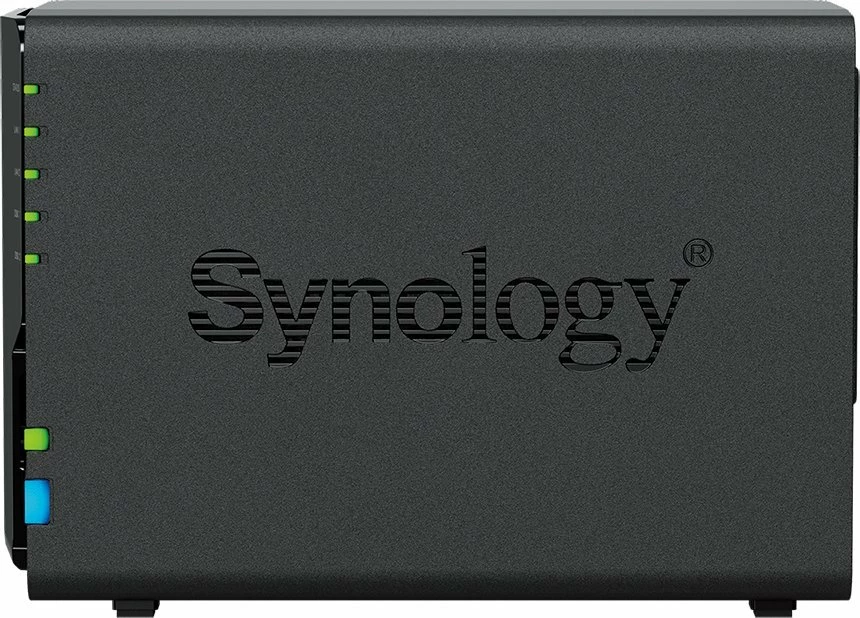 Server NAS Synology DiskStation DS224+ 2-bay, Intel Celeron J4125, 2GB DDR4, 2x1GbE, pa disqe, i zi/gri