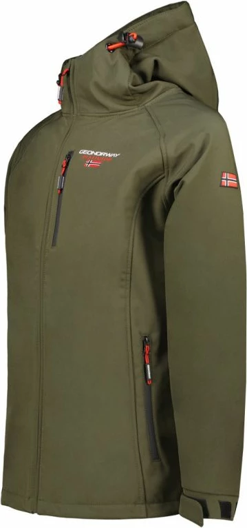 Jakne softshell për meshkuj Geographical Norway, e gjelbër [Madhësia: S]