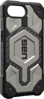 Mbështjellës UAG Monarch Pro MagSafe për iPhone 16e, titanium