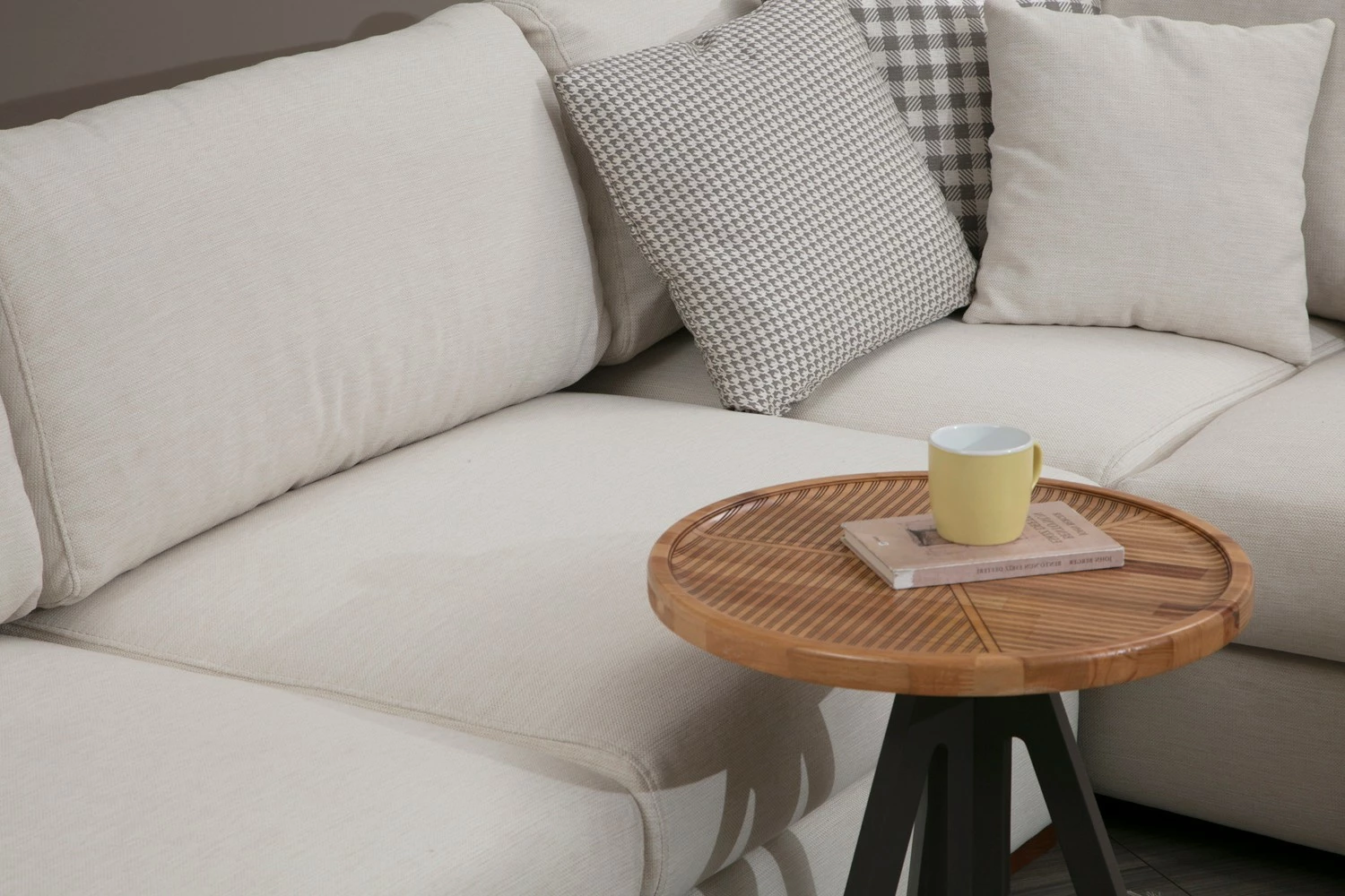 Këndore Atelier del Sofa, Loop 11, ngjyrë bezhë, set