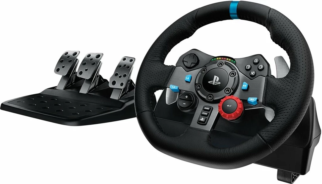 Timon dhe pedale për lojëra Logitech G G29