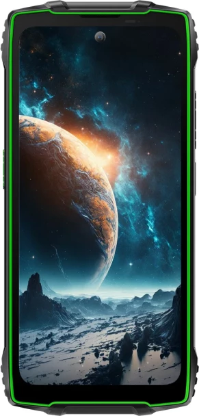 Celular BLACKVIEW BV8200 12/256GB, 6.5\" 120Hz, 8800mAh, Android 14, Dual SIM, i gjelbër