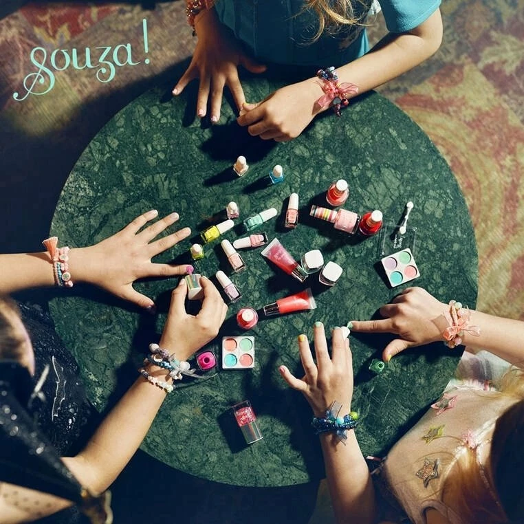 Set make-up për fëmijë Souza! Mermaid, 7 pjesë, 3+ vjeç, shumëngjyrësh
