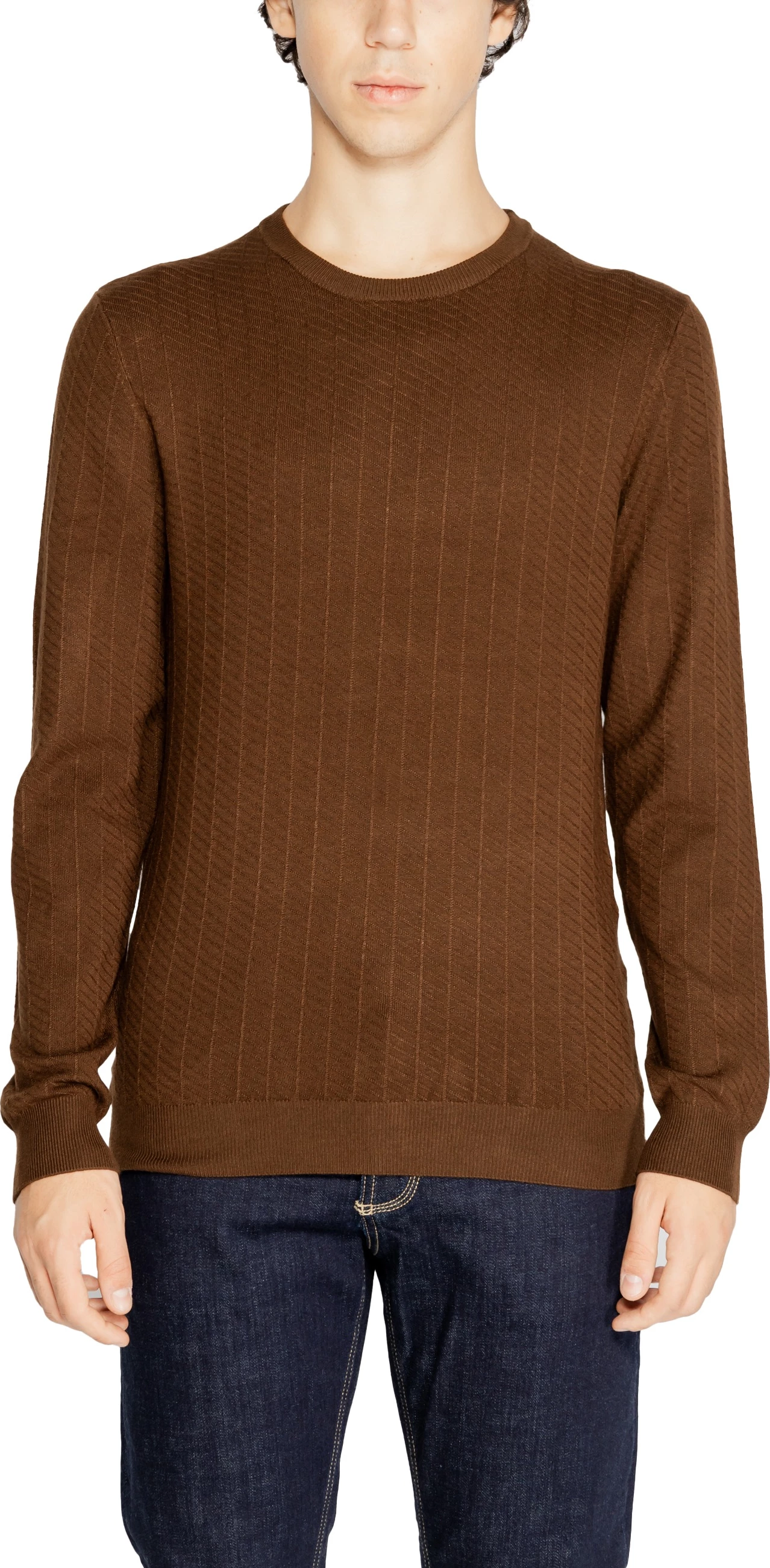 Xhemper për meshkuj Antony Morato MMSW01434-YA500002, kafe