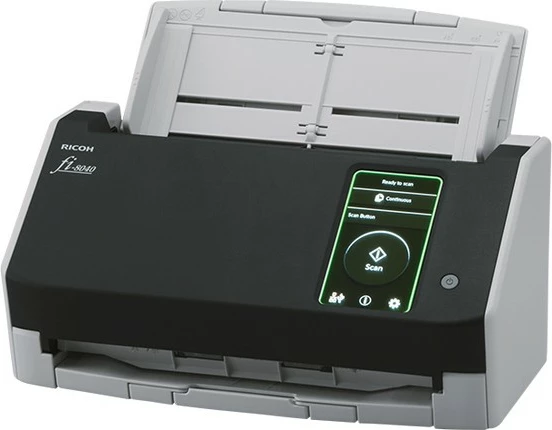 Skaner Ricoh fi-8040, 210 x 297 mm, 600 x 600 DPI, 24 bit, 8 bit, 40 ppm, 80 ipm