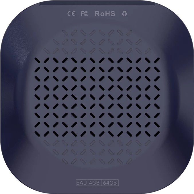 Adapter wireless Carlinkit TBOX-S2P për CarPlay & Android Auto, 64GB, i kaltër