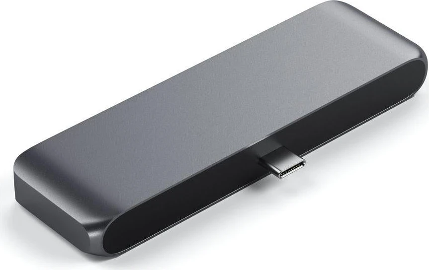 Docking station Satechi USB-C (USB-C 60W, 4K HDMI, USB-A, czytnik kart micro/SD, jack port) (gwiezdna szarość)