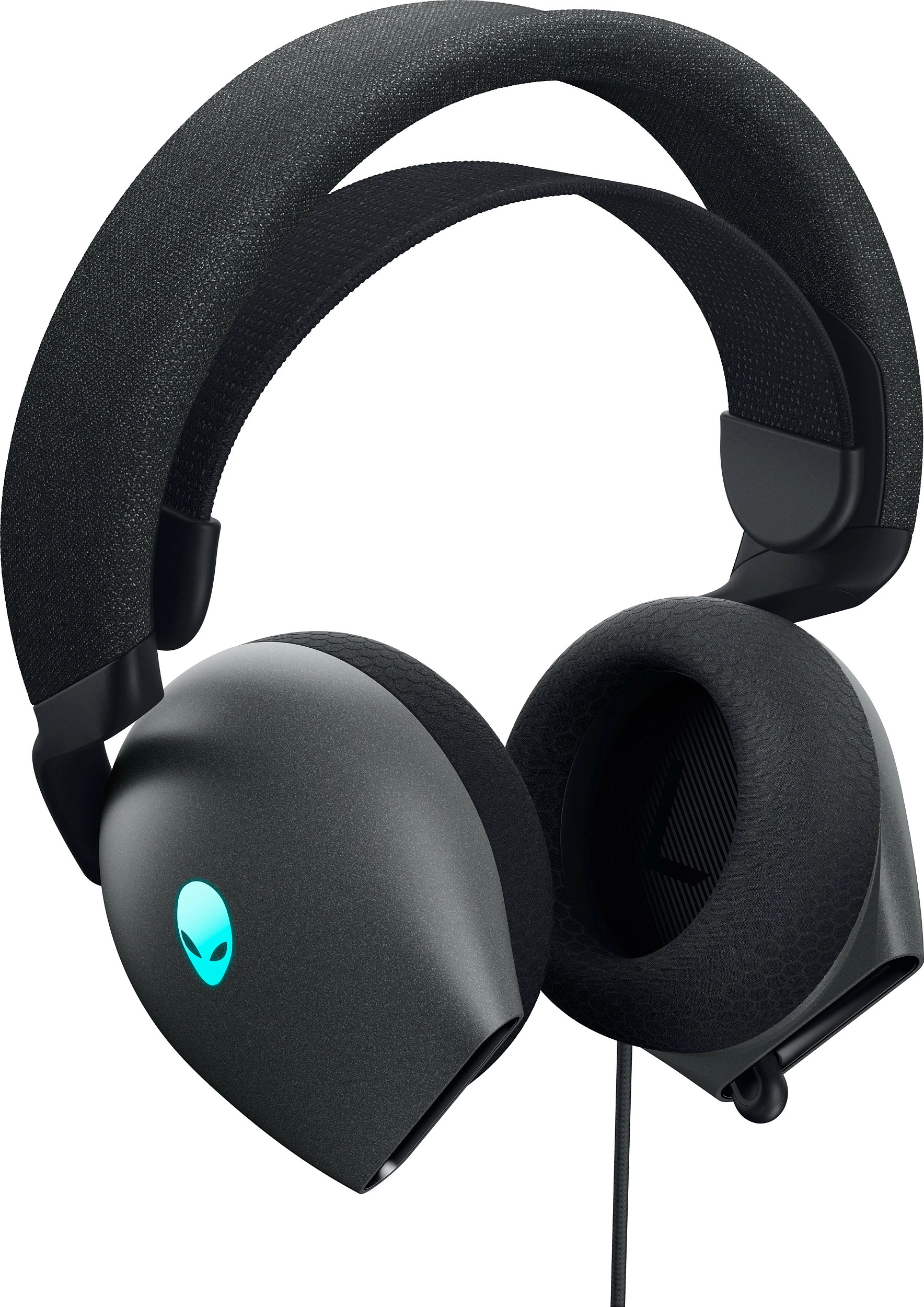 Kufje gaming Alienware Wired USB RGB 20, e zezë