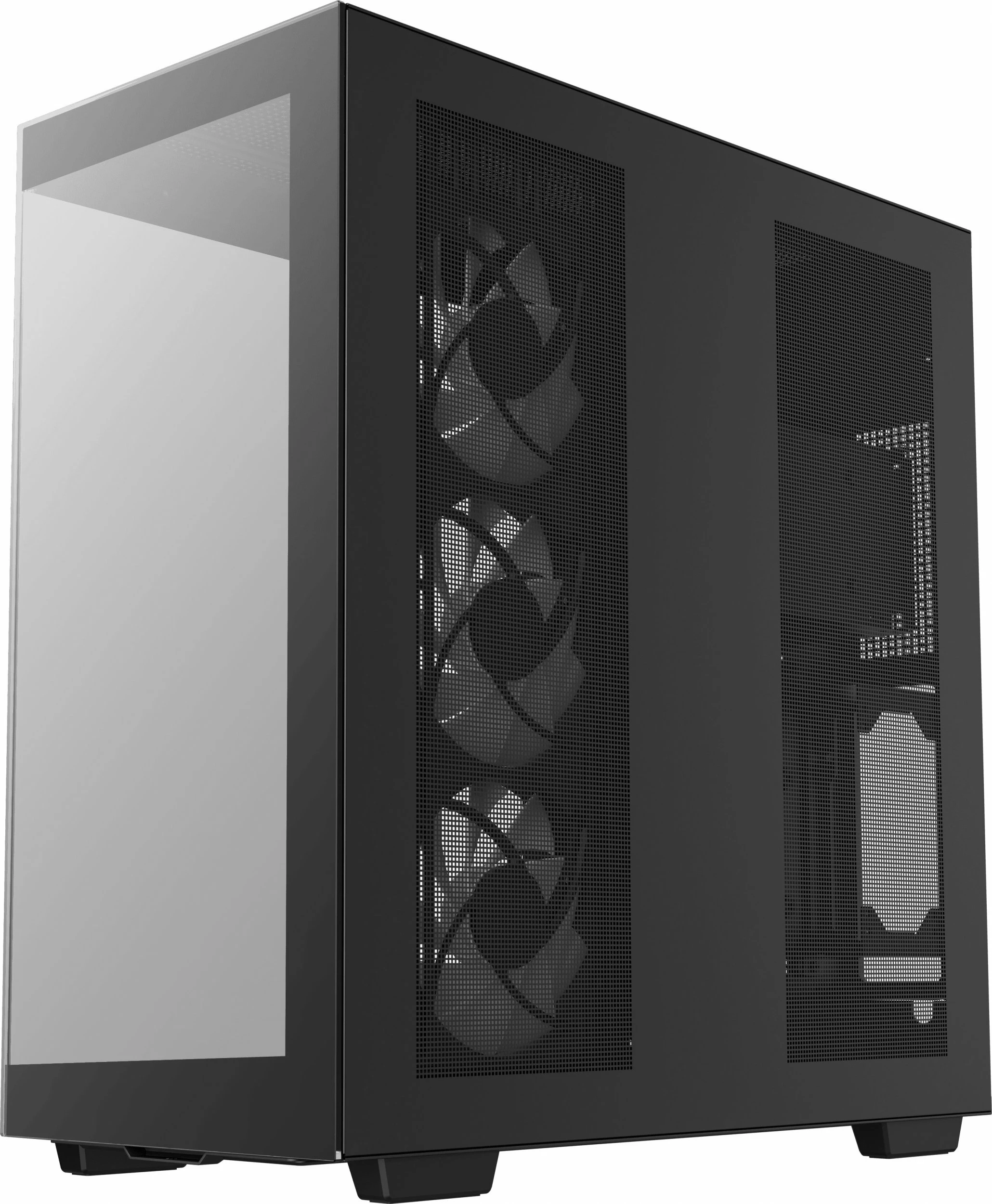 Kasë Deepcool CH780 (R-CH780-BKADE41-G-1) Full Tower ATX/E-ATX, xham i temperuar panoramik, ARGB, 3x140mm fana, e zezë