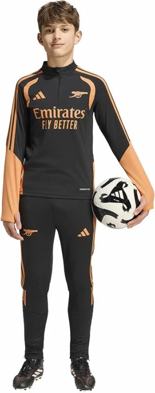 Duks për fëmijë adidas Arsenal London FC 2026/27 Tiro Training Top, i zi [Madhësia: 140 cm]