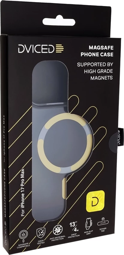 Dviced MagSafe iPhone 17 Pro Max smoke case Gold