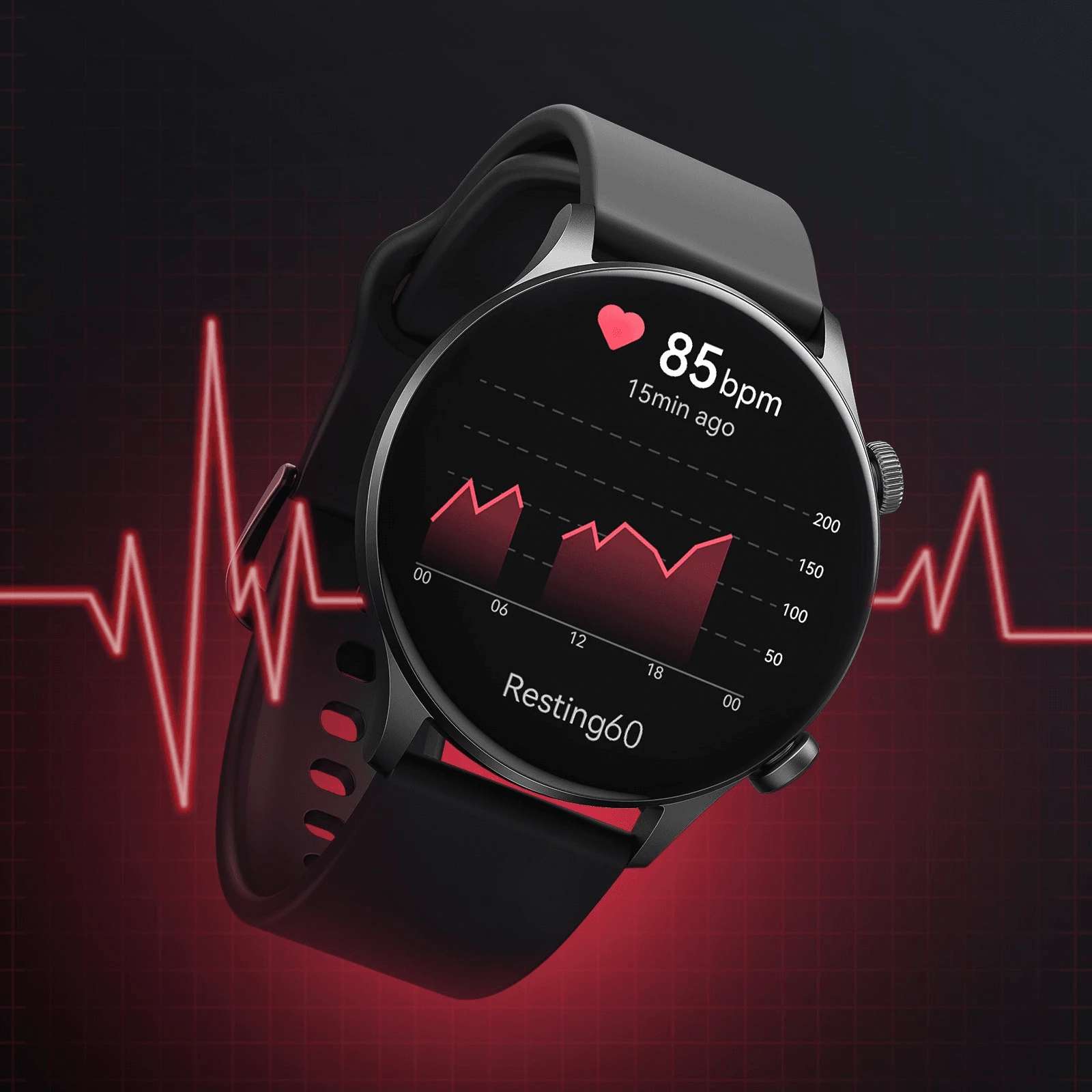 Smartwatch Haylou RT3 LS16, AMOLED 1.43\", Bluetooth 5.2, IP68, 280 mAh, Argjendtë