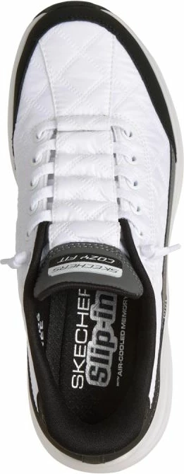 Atlete për femra Skechers, të bardha/zeza